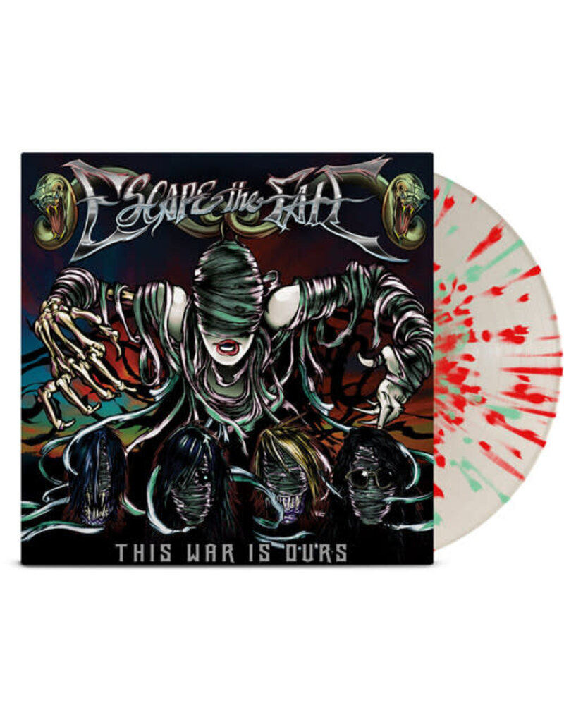 (LP) Escape The Fate - This War Is Ours (15th Anniversary) White & Red Splatter