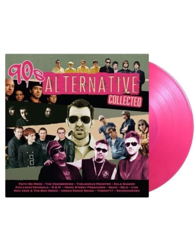 (LP) Various - 90's Alternative Collected (Limited Edition Magenta Vinyl)