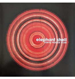 (LP) Tokyo Police Club – Elephant Shell (2023 Reissue) Black, Red & White Tri-Colour Edition