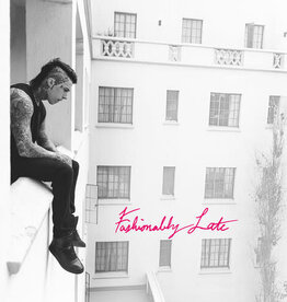 (LP) Falling In Reverse - Fashionably Late (15th Anniversary) Clear W/ Hot Pink Splatter Coloured Vinyl