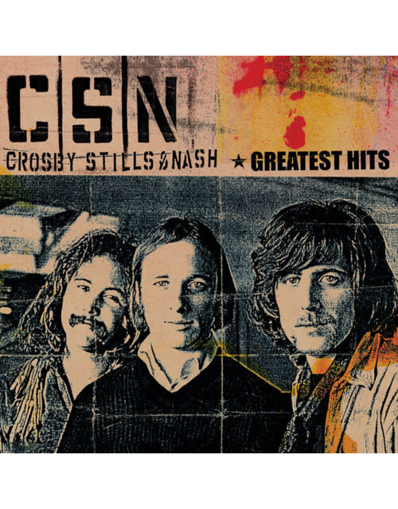 Atlantic (LP) Crosby Stills & Nash  - Greatest Hits (Indie: Milky Clear) DFC