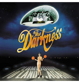 Atlantic (LP) The Darkness - Permission To Land... Again: 20th Anniversary (Indie: blue and black marbled limited edition)