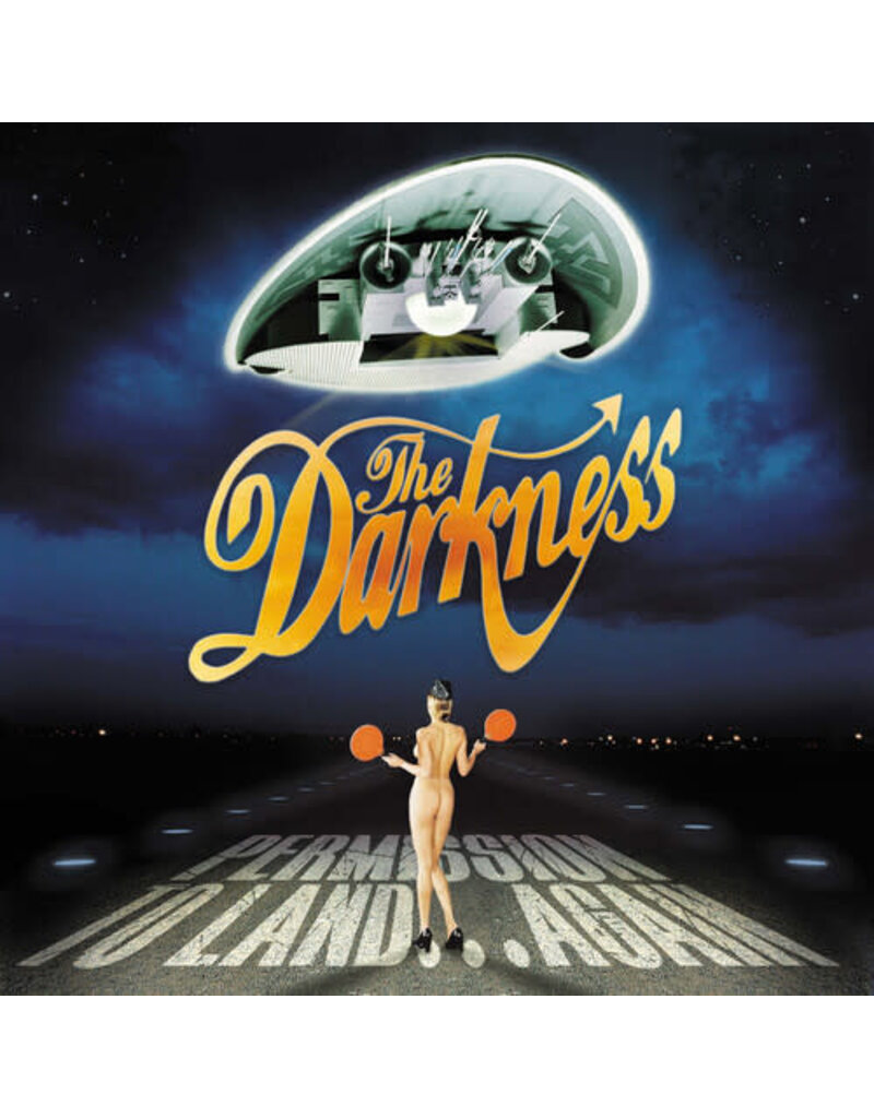 Atlantic (LP) The Darkness - Permission To Land... Again: 20th Anniversary (Indie: blue and black marbled limited edition)