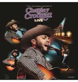 (LP) Charley Crockett - Live from the Ryman (Indie: Stained Glass Vinyl)