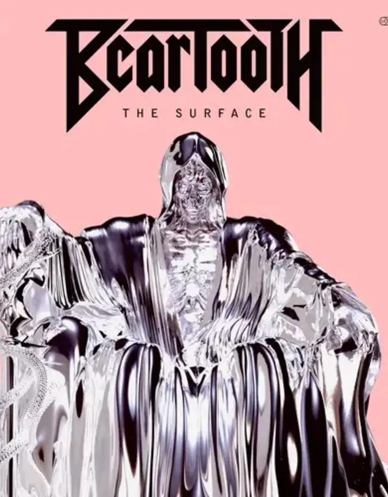 Red Bull Records (LP) Beartooth - The Surface (Indie: Clear W/Red, White & Blue Splatter)