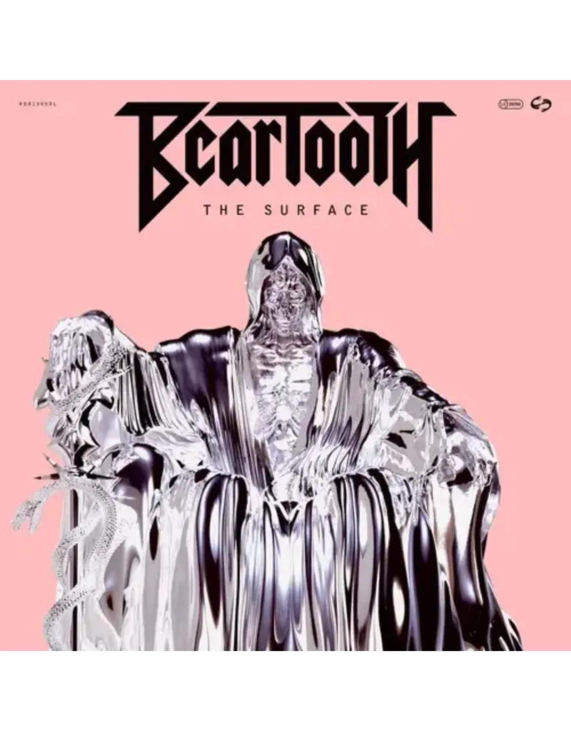 Red Bull Records (LP) Beartooth - The Surface (Indie: Clear W/Red, White & Blue Splatter)