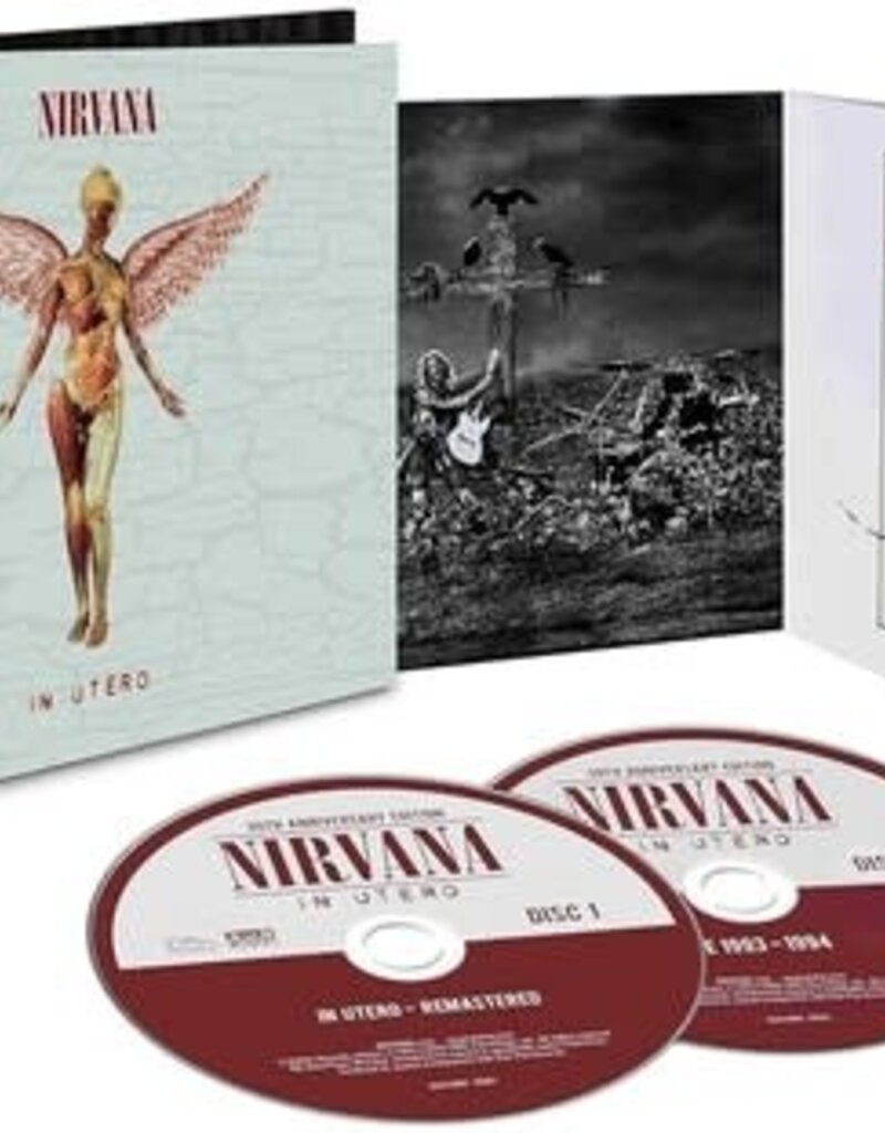 Geffen (CD) Nirvana - In Utero (2CD/remastered w/bonus live tracks) 30th Ann.