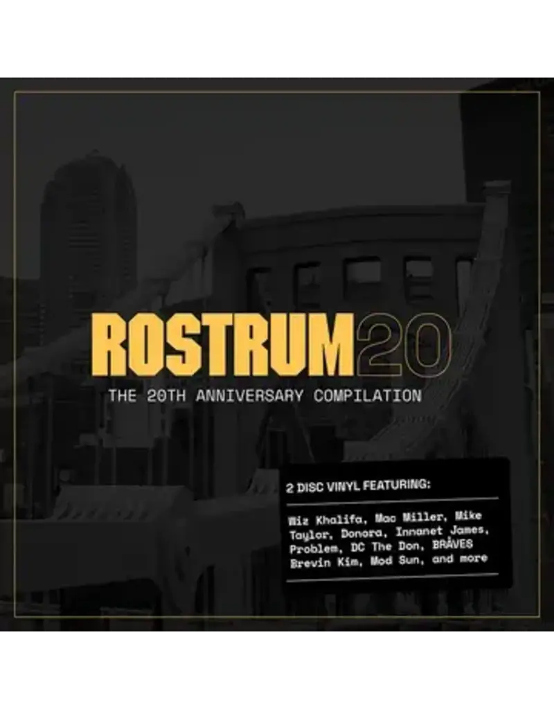 Rostrum (LP) Various - Rostrum 20: The 20th Anniversary Compilation (2LP) BF23