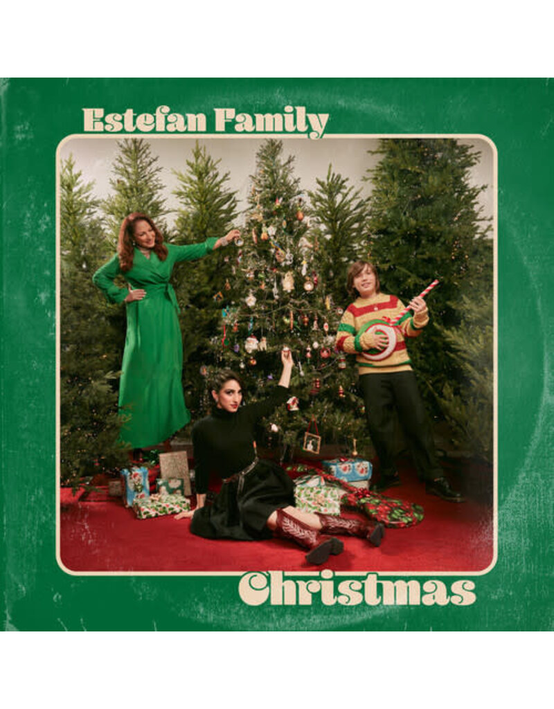 (LP) Gloria Estefan, Emily Estefan & Sasha Estefan-Coppola - Estefan Family Christmas (Ruby Red 2LP)