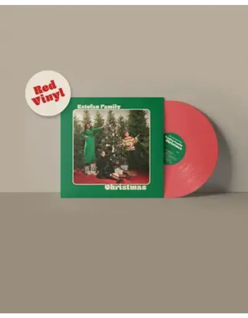 (LP) Gloria Estefan, Emily Estefan & Sasha Estefan-Coppola - Estefan Family Christmas (Ruby Red 2LP)