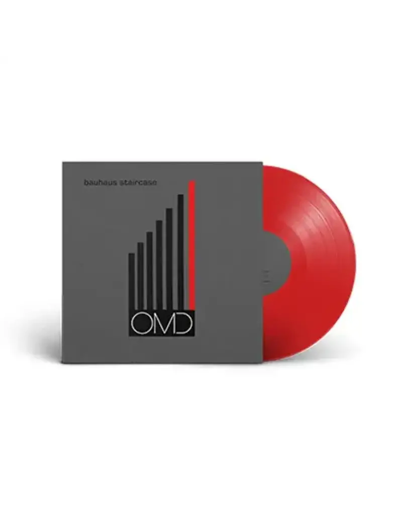 (LP) Orchestral Manoeuvres in the Dark (O.M.D.) - Bauhaus Staircase (Indie: Red Vinyl)