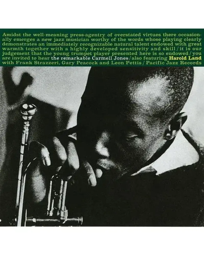 (LP) Carmell Jones- The Remarkable Carmell Jones (Blue Note Tone Poet Series)