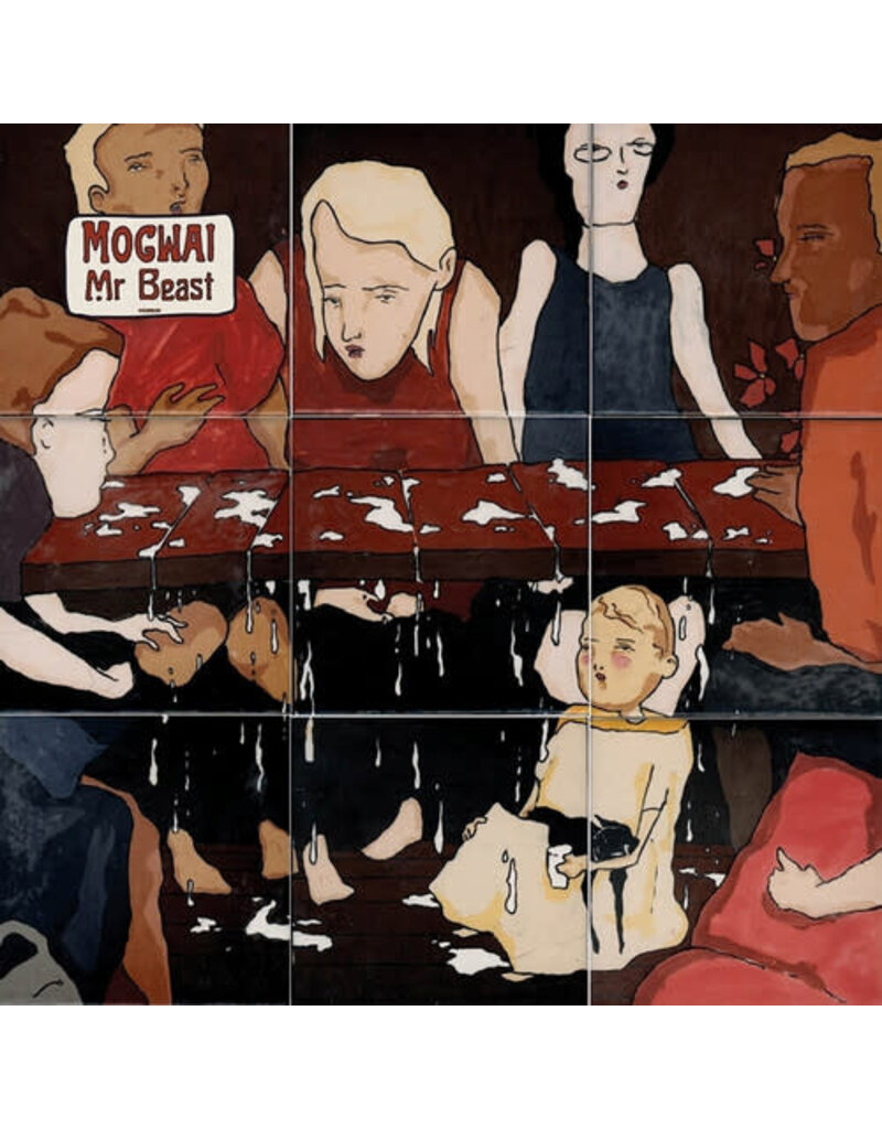 (LP) Mogwai -  Mr. Beast (2LP-crystal clear vinyl/side D etching) 2023 Reissue