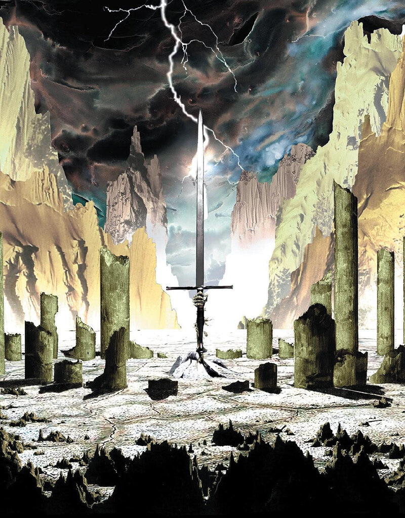 Kemado Records (LP) Sword, The - Gods of the Earth: 15th Anniversary Edition (Indie: Pyrite Color Vinyl, Deluxe Mirrorboard Jacket)