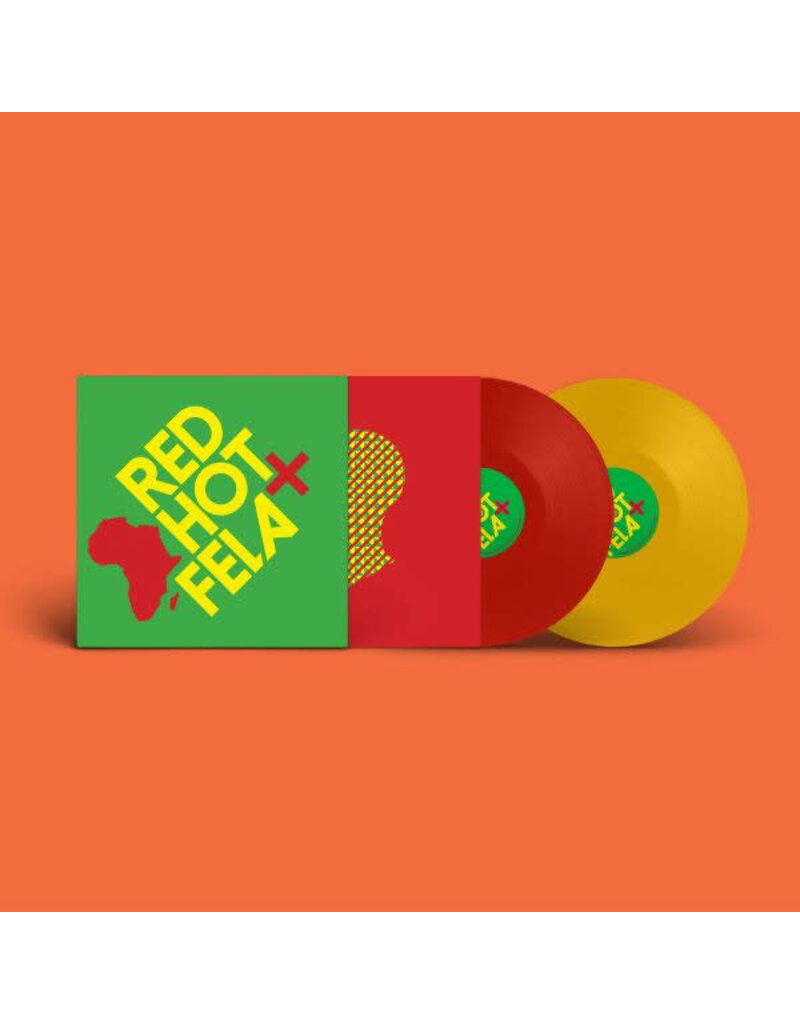 Knitting Factory Records (LP) Various - Red Hot + Fela (2LP Limited Edition 'Banana Yellow' And 'Red' Vinyl)