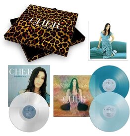 (LP) Cher - Believe: 25th Anniversary Deluxe Edition (3LP Box Set) Clear, Sea Blue & Light Blue Coloured
