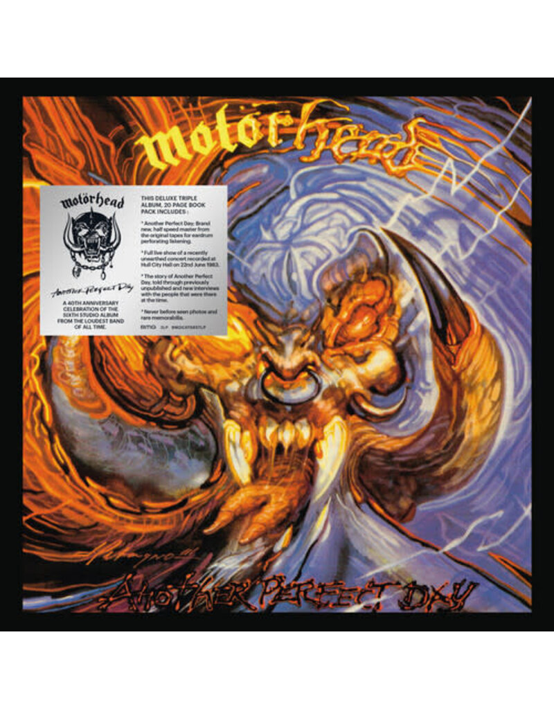 (LP) Motorhead - Another Perfect Day: 40th Anniversary (Deluxe 3LP Box Set)