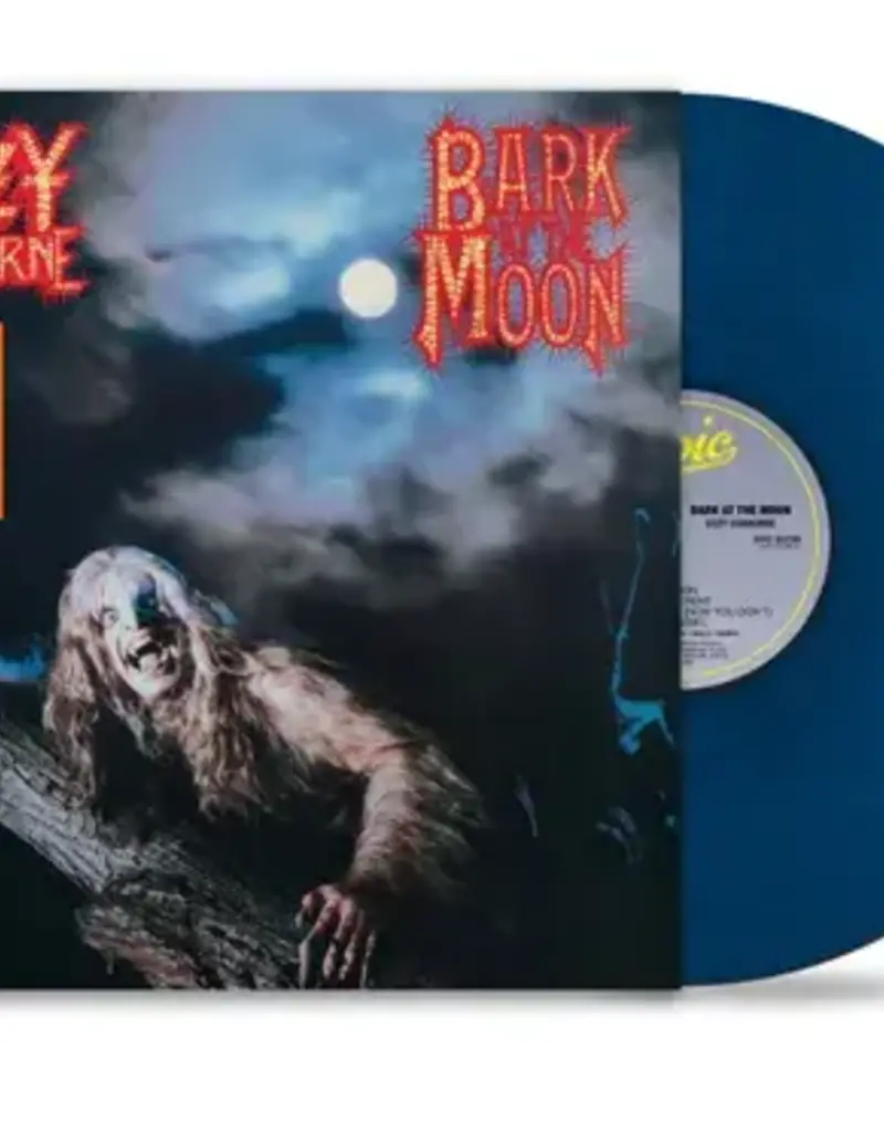 Legacy (LP) Ozzy Osbourne - Bark At The Moon: 40th Anniversary (Indie: Translucent Cobalt Blue Vinyl)