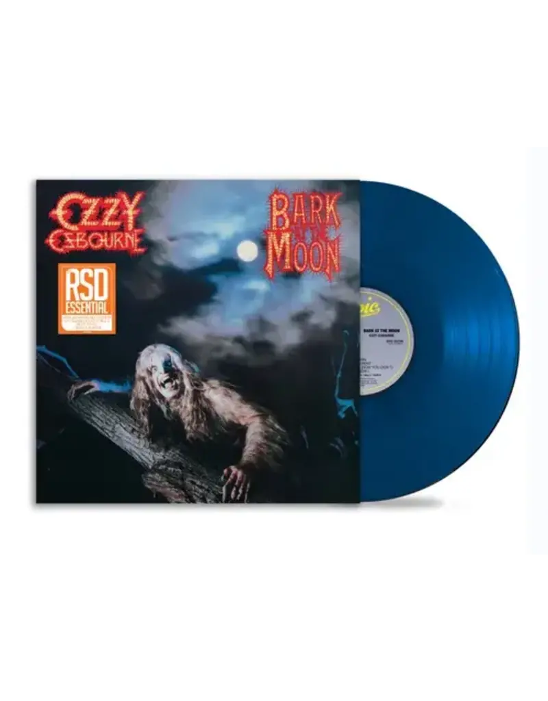 Legacy (LP) Ozzy Osbourne - Bark At The Moon: 40th Anniversary (Indie: Translucent Cobalt Blue Vinyl)