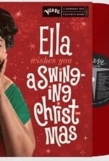(LP) Ella Fitzgerald - Ella Wishes You A Swinging Christmas (2023 Press on Red Vinyl)