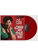 (LP) Ella Fitzgerald - Ella Wishes You A Swinging Christmas (2023 Press on Red Vinyl)