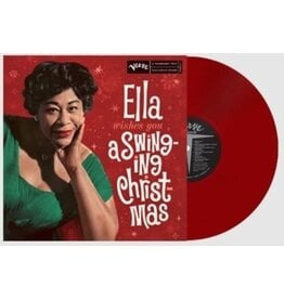 (LP) Ella Fitzgerald - Ella Wishes You A Swinging Christmas (2023 Press on Red Vinyl)