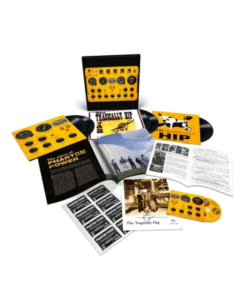 (LP) Tragically Hip - Phantom Power: 25th Anniversary (5LP Deluxe w/Blu-ray Box Set)