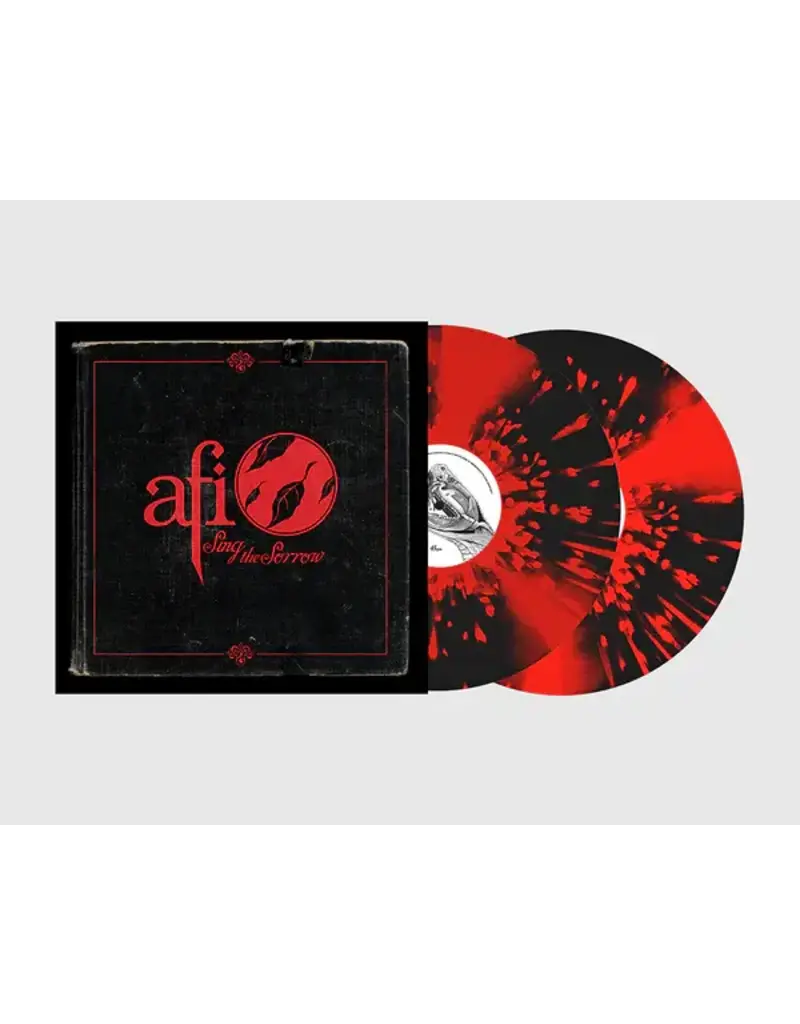 (LP) AFI - Sing The Sorrow: 20th Anniversary (Indie: 2LP Black & Red Pinwheel Vinyl)
