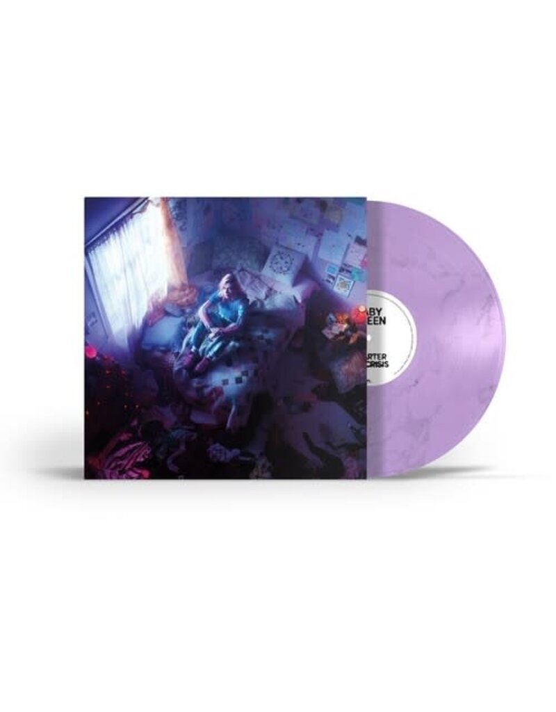 Polydor uk (LP) Baby Queen - Quarter Life Crisis (clear purple marble vinyl w/alt cover art)