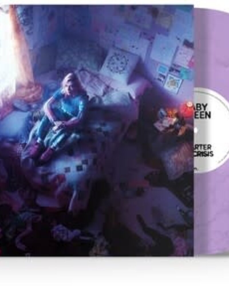 Polydor uk (LP) Baby Queen - Quarter Life Crisis (clear purple marble vinyl w/alt cover art)
