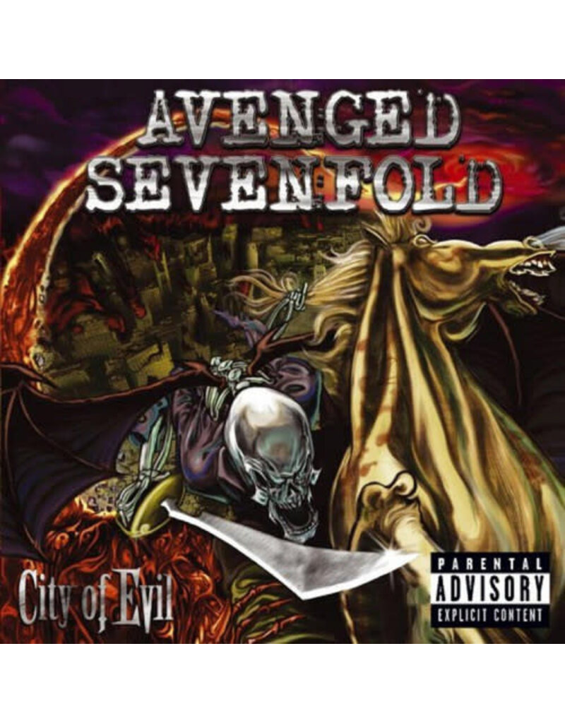 (LP) Avenged Sevenfold - City of Evil (2LP Gold Vinyl) 2023 Reissue