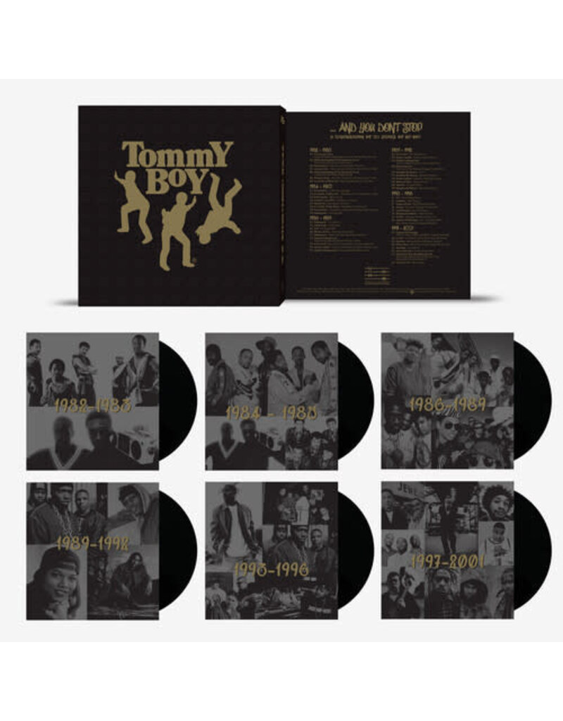 Tommy Boy (LP) Various - And You Don't Stop - Celebration of 50 Years of Hip Hop (6LP Box Set)