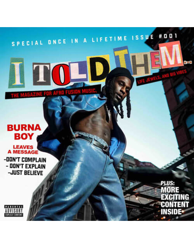 Atlantic (LP) Burna Boy - I Told Them...