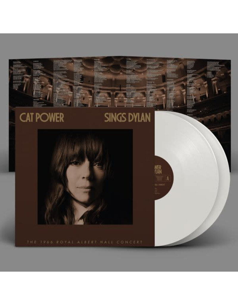 (LP) Cat Power - Cat Power Sings Dylan: The 1966 Royal Albert Hall Concert (2LP Indie: White Vinyl)