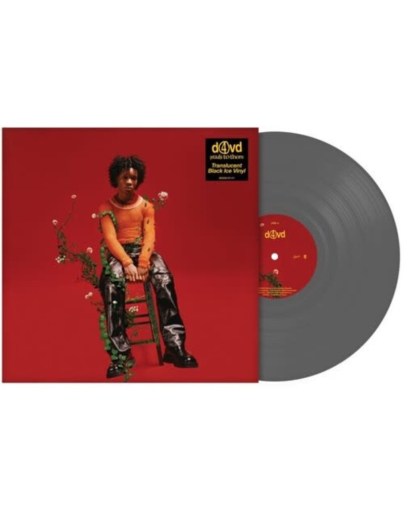 (LP) D4vd - Petals To Thorns EP (clear black ice vinyl)
