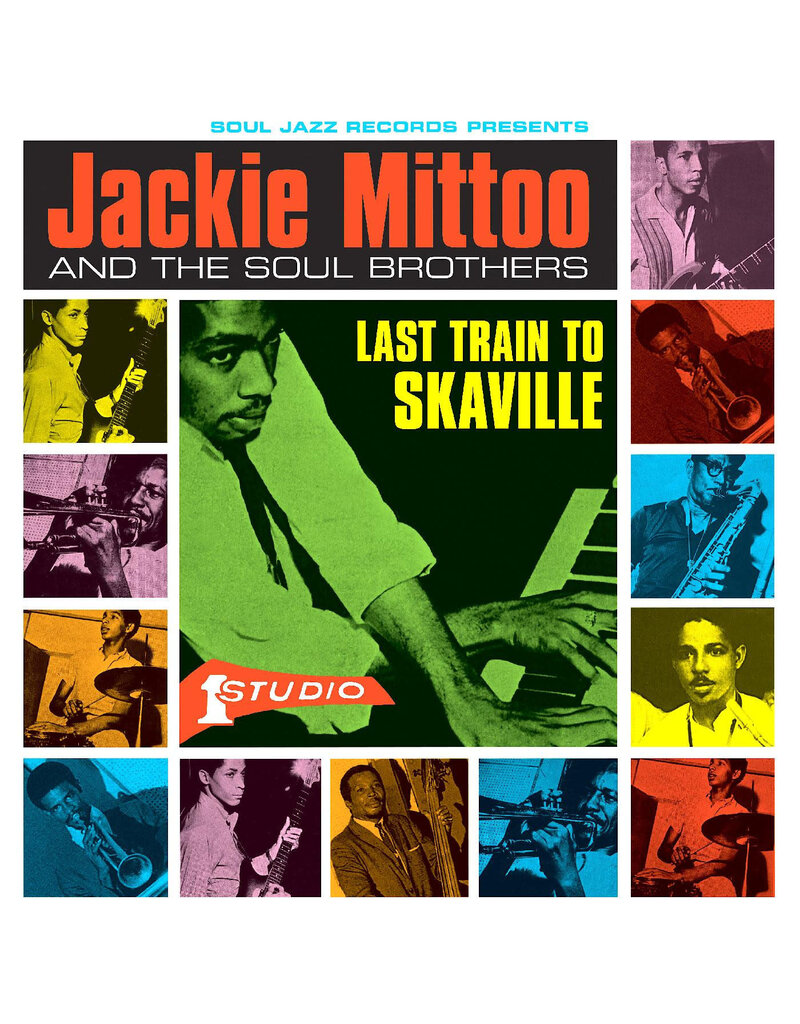 (LP) Jackie Mittoo and the Soul Brothers - Last Train To Skaville (2LP Transparent Green Vinyl)