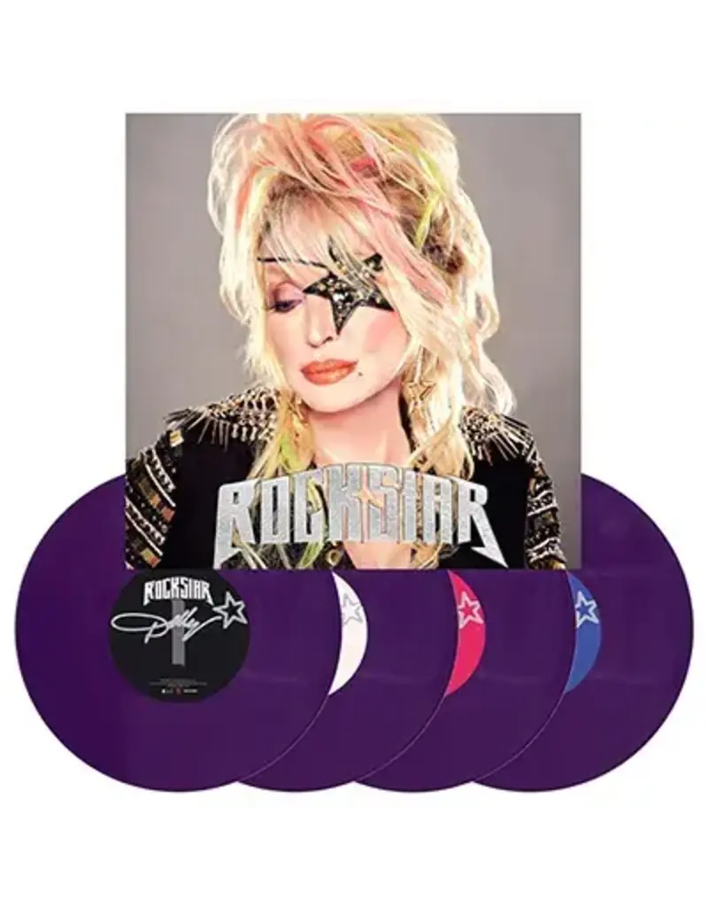 Big Machine Records (LP) Dolly Parton - Rockstar (4LP Indie: Opaque Deep Purple Vinyl)