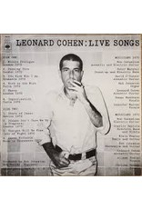 (LP) Cohen, Leonard - Leonard Cohen: Live Songs