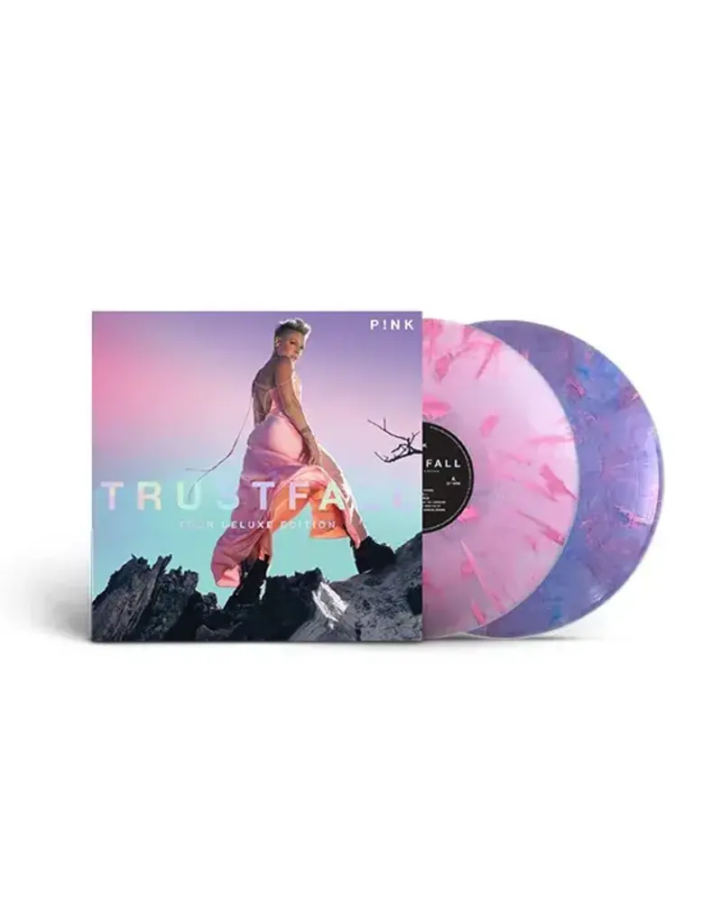 (LP) Pink (P!nk) - Trustfall: Tour Deluxe Edition (“deluxe blend” vinyl discs - one pink, one purple)