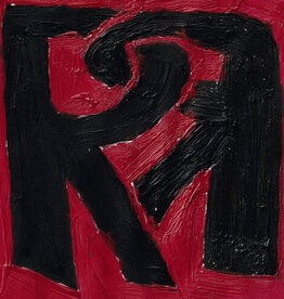 (LP) Rosalia & Rauw Alejandro - RR (Red/Black Smoke Heart-Shaped) 12" Vinyl Single