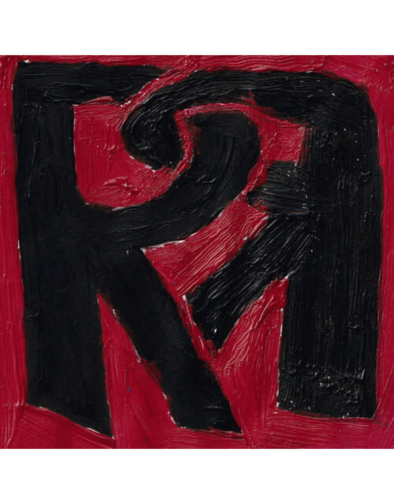 (LP) Rosalia & Rauw Alejandro - RR (Red/Black Smoke Heart-Shaped) 12" Vinyl Single