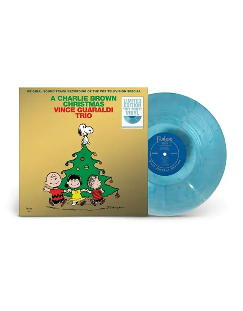 Craft Recordings (LP) Vince Guaraldi Trio - A Charlie Brown Christmas (Ice Blue Mint Vinyl)