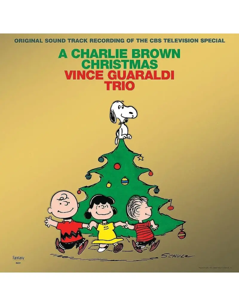 Craft Recordings (LP) Vince Guaraldi Trio - A Charlie Brown Christmas (Ice Blue Mint Vinyl)