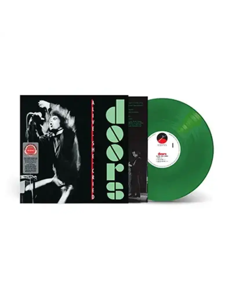 Rhino-Warner (LP) The Doors -  Alive She Cried [SYEOR24 Exclusive Translucent Emerald LP]