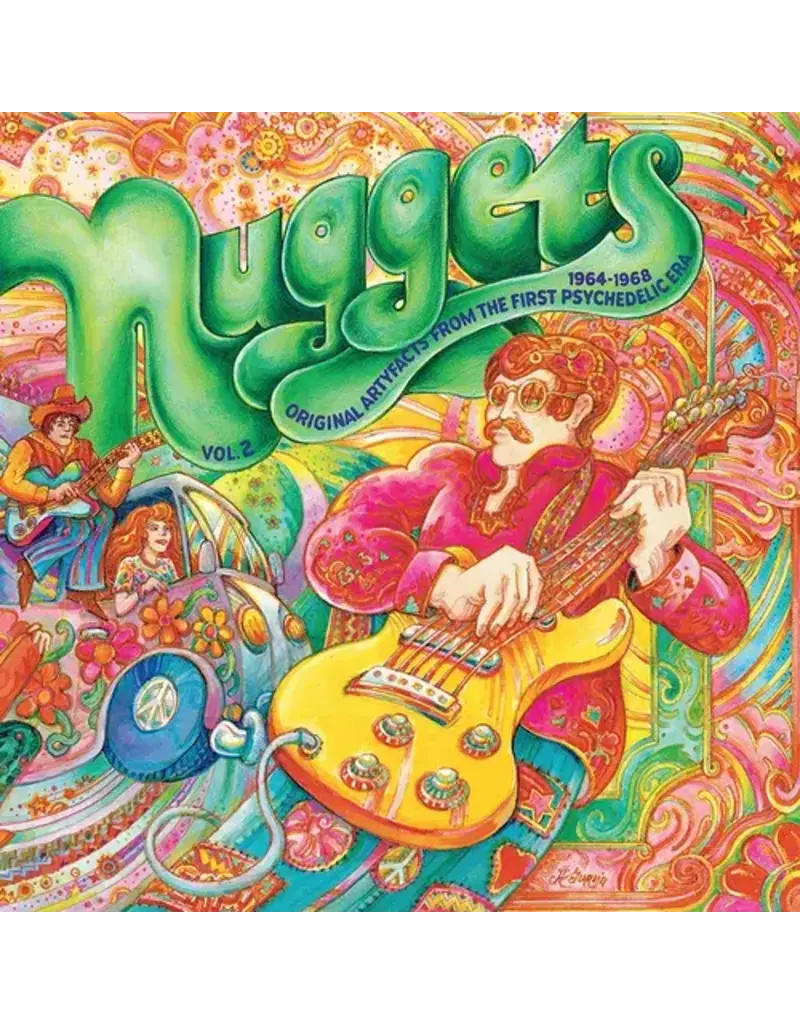 Rhino-Warner (LP) Nuggets: Vol.2 - Original Artyfacts From The First Psychedelic Era (1965-1968) [SYEOR 24 Exclusive Psychedelic 2LP]