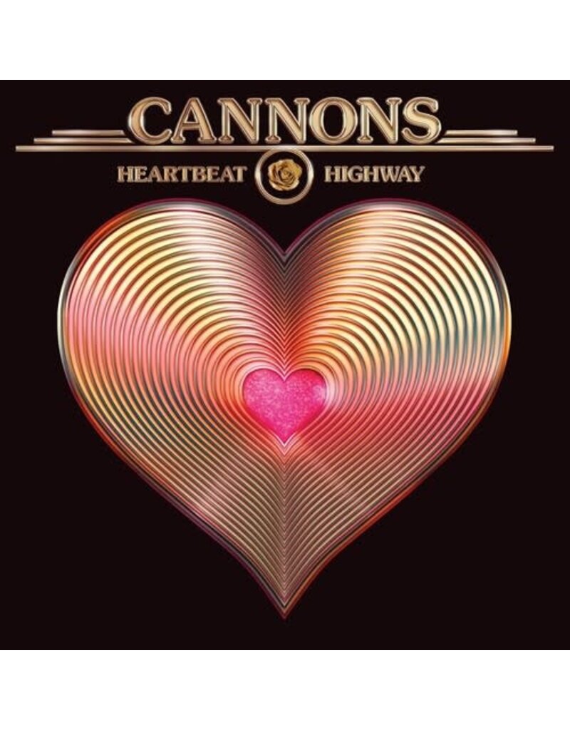 (LP)  Cannons - Heartbeat Highway [Metallic Gold LP]