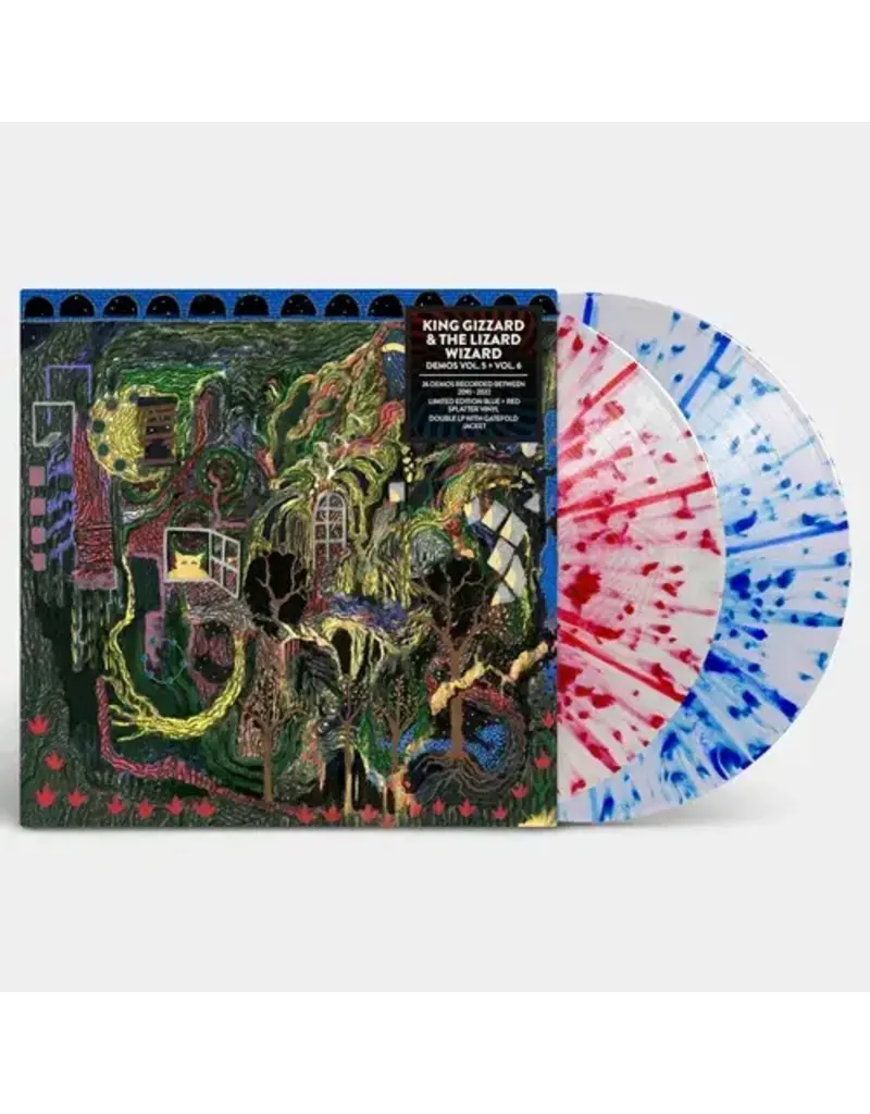REVERBERATION APPRECIATION (LP) King Gizzard & the Lizard Wizard - Demos Vol. 5 + Vol. 6 [Limited Edition Splatter 2LP]
