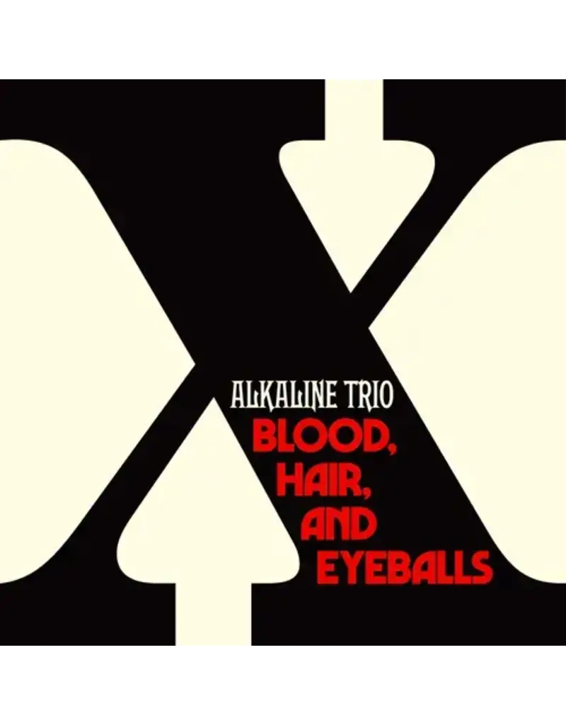 (LP) Alkaline Trio - Blood, Hair, And Eyeballs (Indie: Black/White Vinyl)