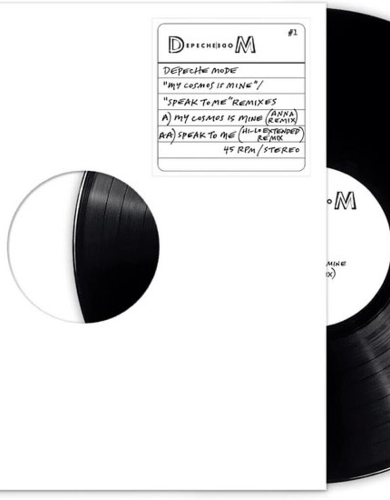 (LP) Depeche Mode -  My Cosmos Is Mine & Speak To Me (12" Remixes)