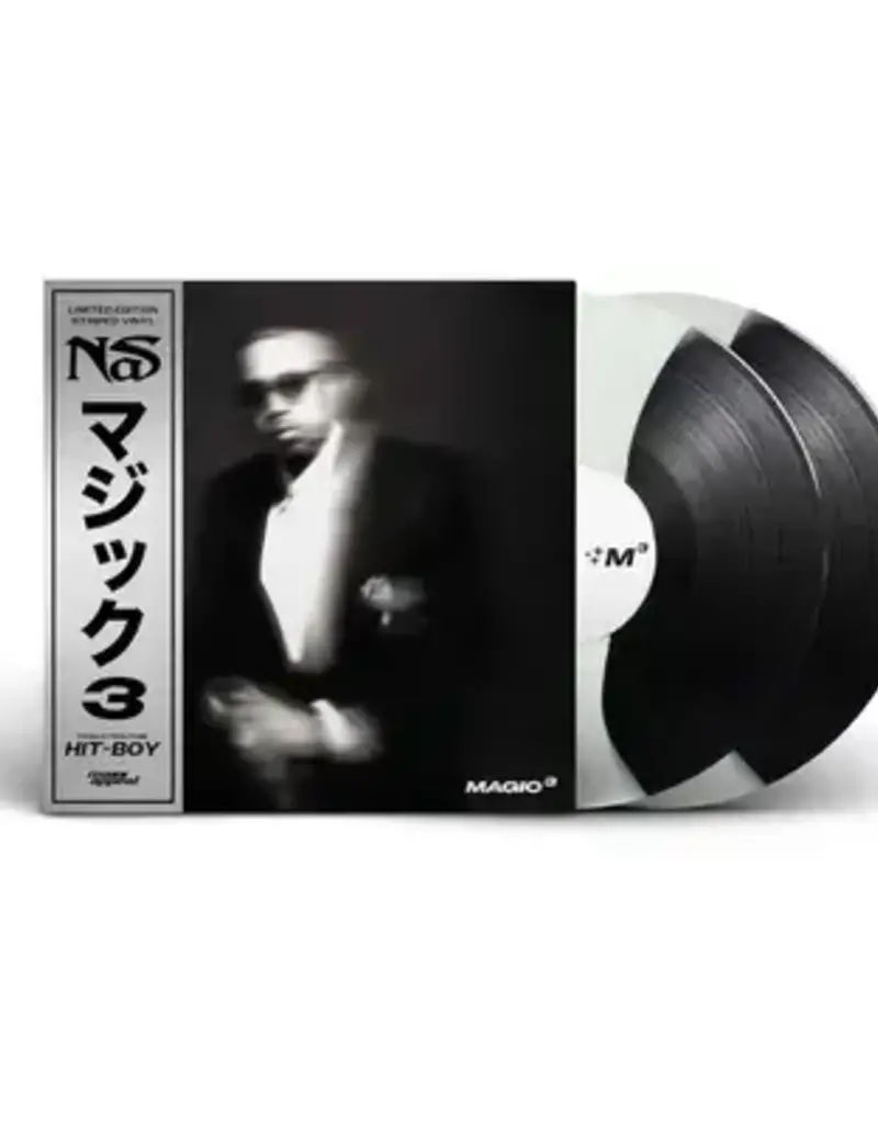 Mass Appeal (LP) Nas - Magic 3 (Indie: 2LP Black & White Vinyl)